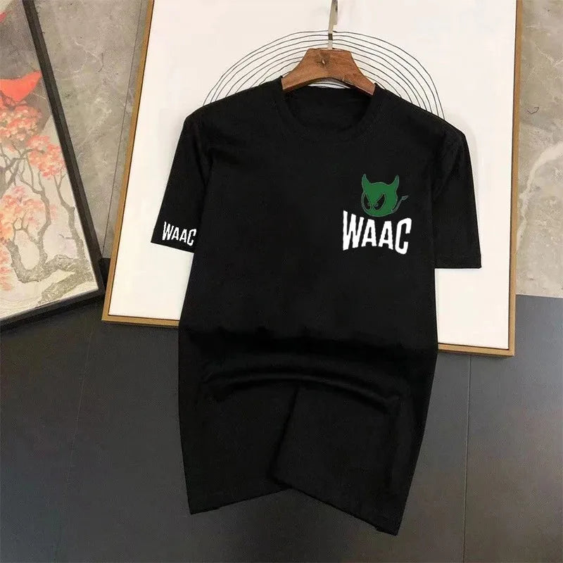 Oversized Cotton Graphic T-Shirt — Unisex Short Sleeve Streetwear Top