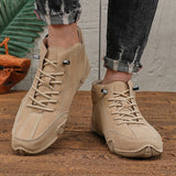 Men's Slip-On Casual Shoes with Rubber Sole