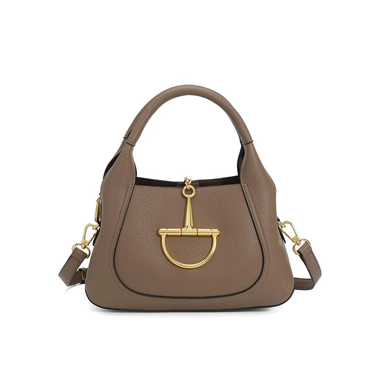 Ladies' handbag, large-capacity multi-functional crossbody bag, PU leather, and durable, commuting single-shoulder c