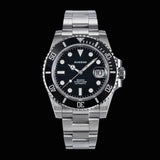 Sugess Watch of Men Diver 2130 Automatic Mechanical Wristwatch Date Sapphire Crystal Luminous Ceramic Bezel Waterproof 200M S421
