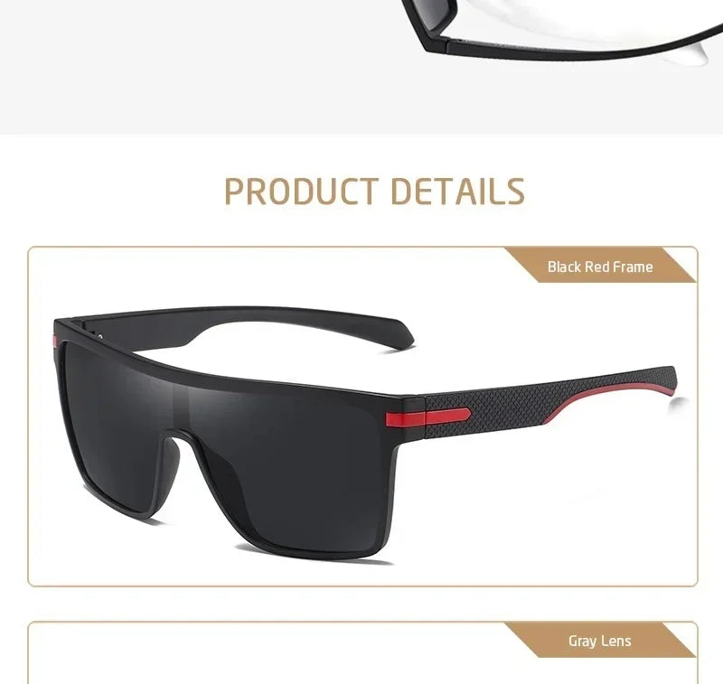 Polarized Square Sunglasses – Men & Women UV400