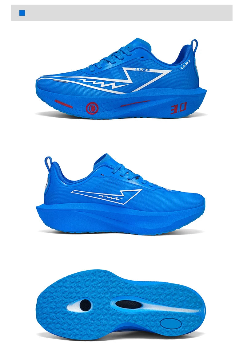 Men Marathon Running Shoes Carbon Plate Training Race Sports Outdoor Breathable Lightweight Women Comfortable Athletic Sneakers