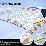 Universal Half Car Cover – Snow, Frost & Sun Shield