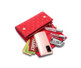 Luxury Letter Print Sequin Crossbody Bag