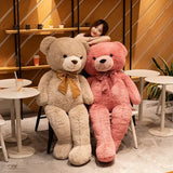 1pc High Quality Giant American Bear Plush Doll Soft Stuffed Animal Bear Plush Toys Girls Valentine Lover Birthday Gift