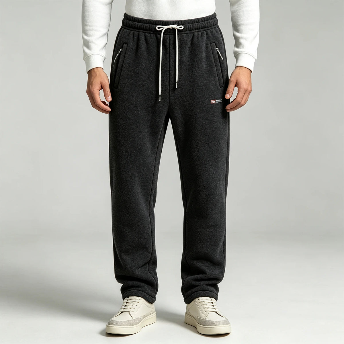 Polar Fleece Drawstring Winter Sweatpants