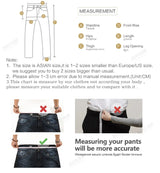 Cotton Men's Jeans Denim Pants Brand Classic Clothes Overalls Straight Trousers for Men Black Oversize Large Size 35 40 42 44 46