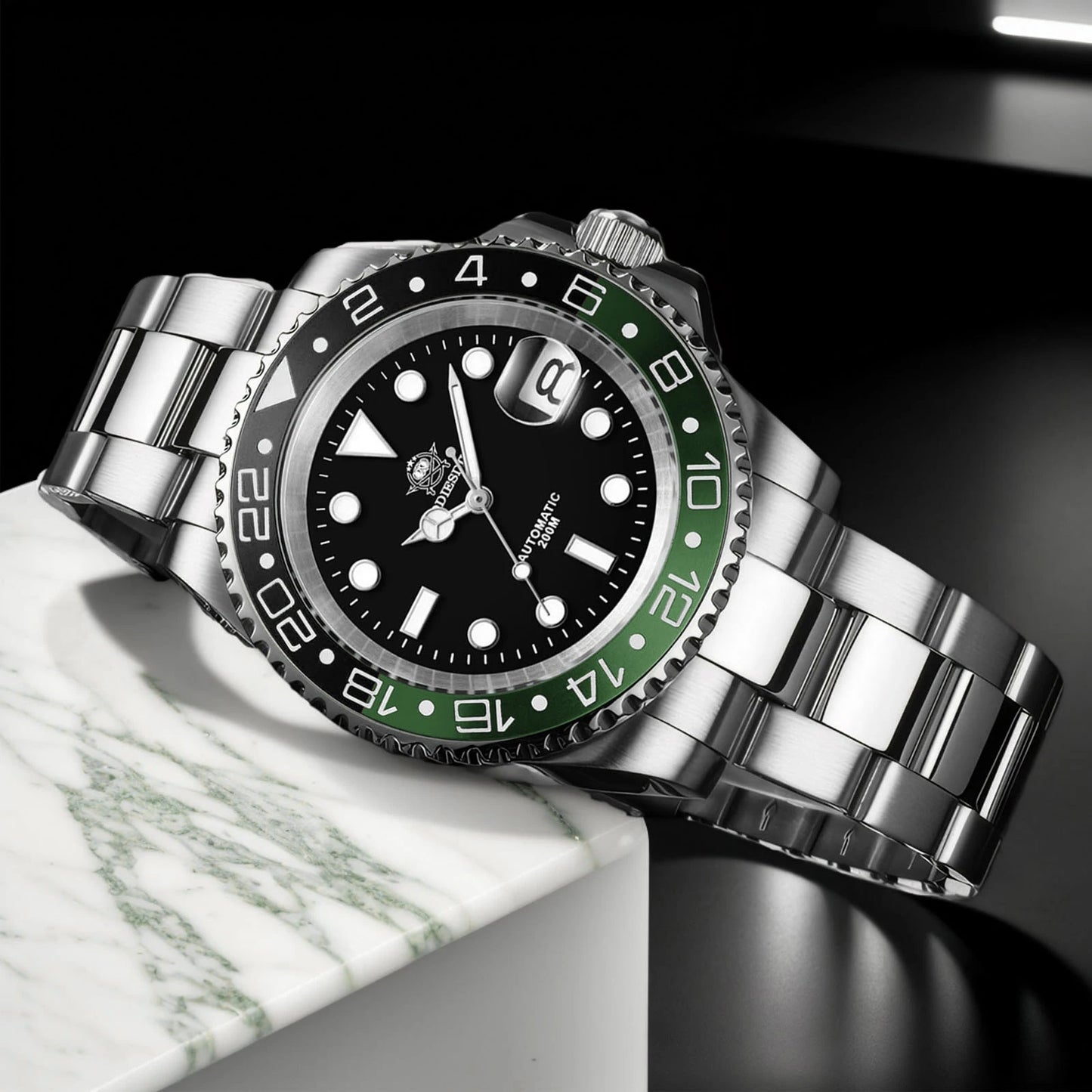 ADDIESDIVE Sapphire Glass Automatic Mechanical Watch Japan 8215 Stainless Steel AD2503 Reloj Hombre Waterproof NEW Diver Watches