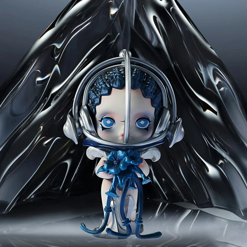 POP MART SKULLPANDA The Sound Series Blind Box Toys Kawaii Anime Blind Box Action Figure Surprise Mystery Box Dolls Girls Gift