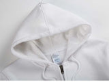 Top Quality Custom Cotton Zipper Hoodie Print Photo Text Brand Logo Men Womens Thick Fleece Autumn Winter Warm Sweatshirt 350gsm