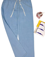 Men's Winter Loose Jeans Elastic Waist Wide Leg Y2K Denim Pants Straight Leg Comfortable Brand Men's Jeans
