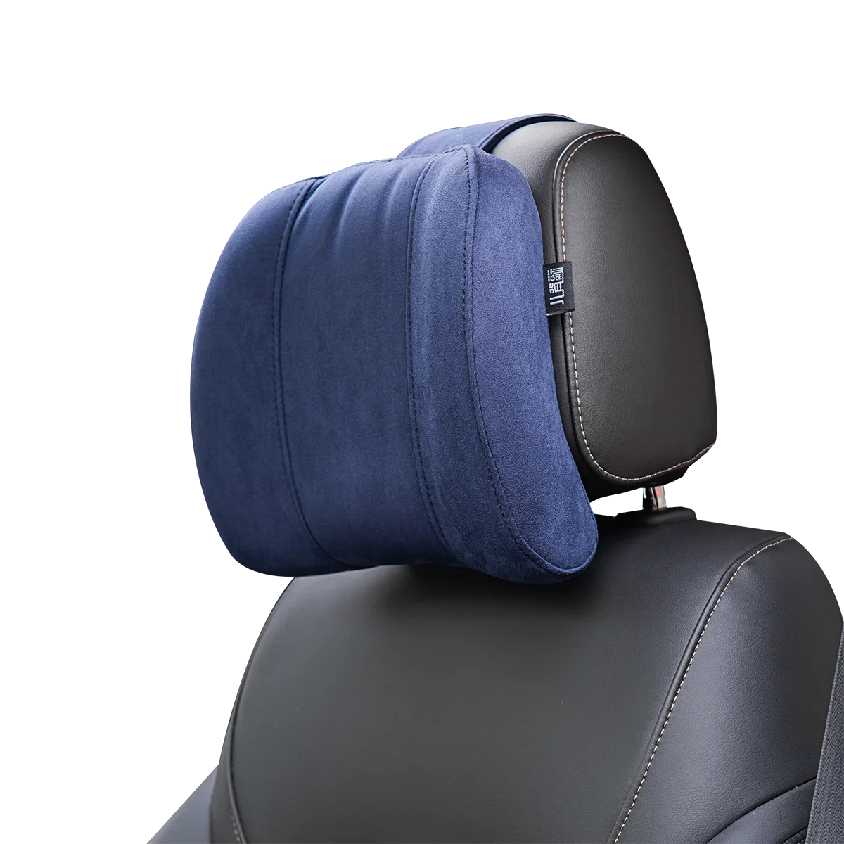 Forbell Car Headrest Pillow Suede Fabric Car Neck Pillow Car Seat Pillow Rest Headrest Memory Foam Headrest Car Accessories