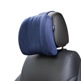 Forbell Car Headrest Pillow Suede Fabric Car Neck Pillow Car Seat Pillow Rest Headrest Memory Foam Headrest Car Accessories