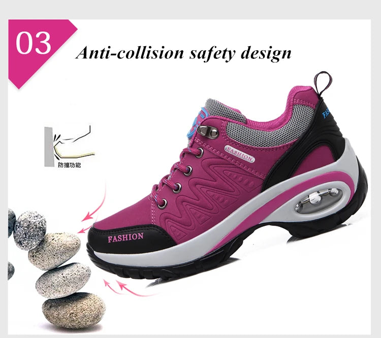 SALUDAS women casual sneakers Non-slip thick-soled height-enhancing casual running shoes light walking sheos