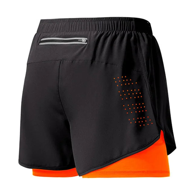 Performance Double-Layer Training Shorts | Moisture-Wicking Athletic Gear