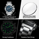 POEDAGAR 892 Luxury Men's Chronograph Watch