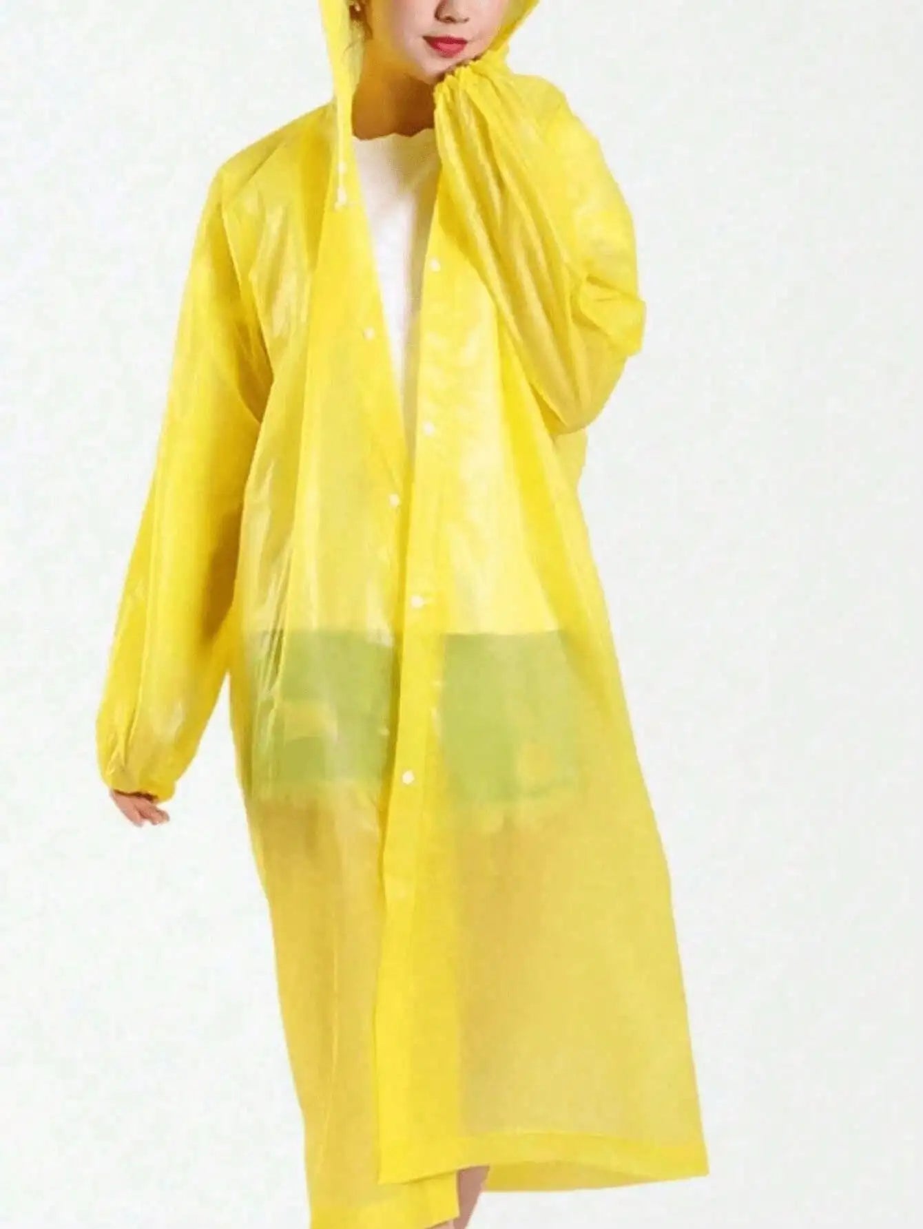 EVA Unisex Hooded Raincoat – Waterproof & Lightweight