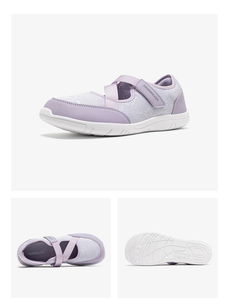 HOBIBEAR Wide-Toe Mary Jane Flats | Barefoot Ballet Shoes