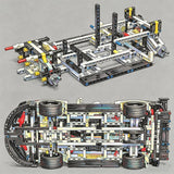 NEW Technical 1:8 Scale 1580PCS+ 42096 Performance Racing Car Kits Mechanical Group Building Blocks Car MOC Model Collection Toy