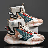 Men’s Winter High-Top Plush Sneakers