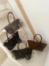 Motingsome Oversized Suede Tote Bag Women Shoulder Handbag and Purses Luxury Design Bags Roomy Casual Tote Large Capacity New In
