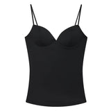 HXAO Corset Camisole Crop Top – Backless Bustier Tank