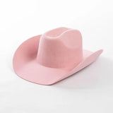 USPOP Wide Brim Wool Cowboy Hat – Unisex Felt Fedora