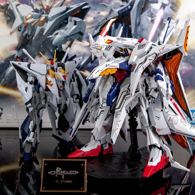 JUJIANG HG RX-105 XI RX-104FF Penelope 1/144 Scale Assembly Model Action Figure Toy for Hobbyists Plastic Model Collection Gift