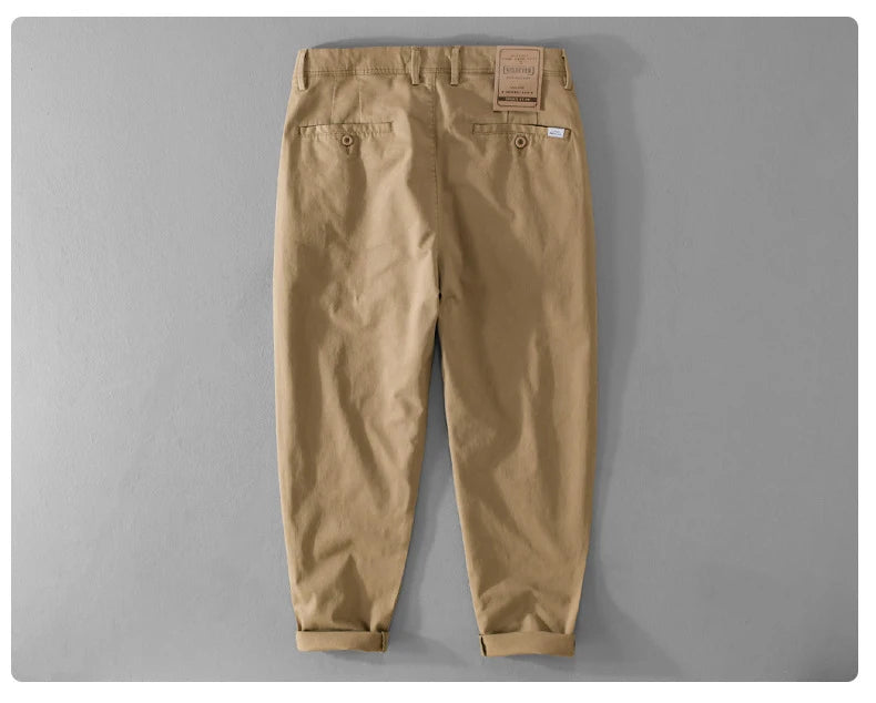 Men's Vintage Wide-Leg Cargo Trousers | LFFMHMT