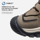 GOLDEN CAMEL Outdoor Hiking Shoes Men and Women Non-slip Breathable Sneakers Thick-soled Climbing Shoes for Men Shock Absorption