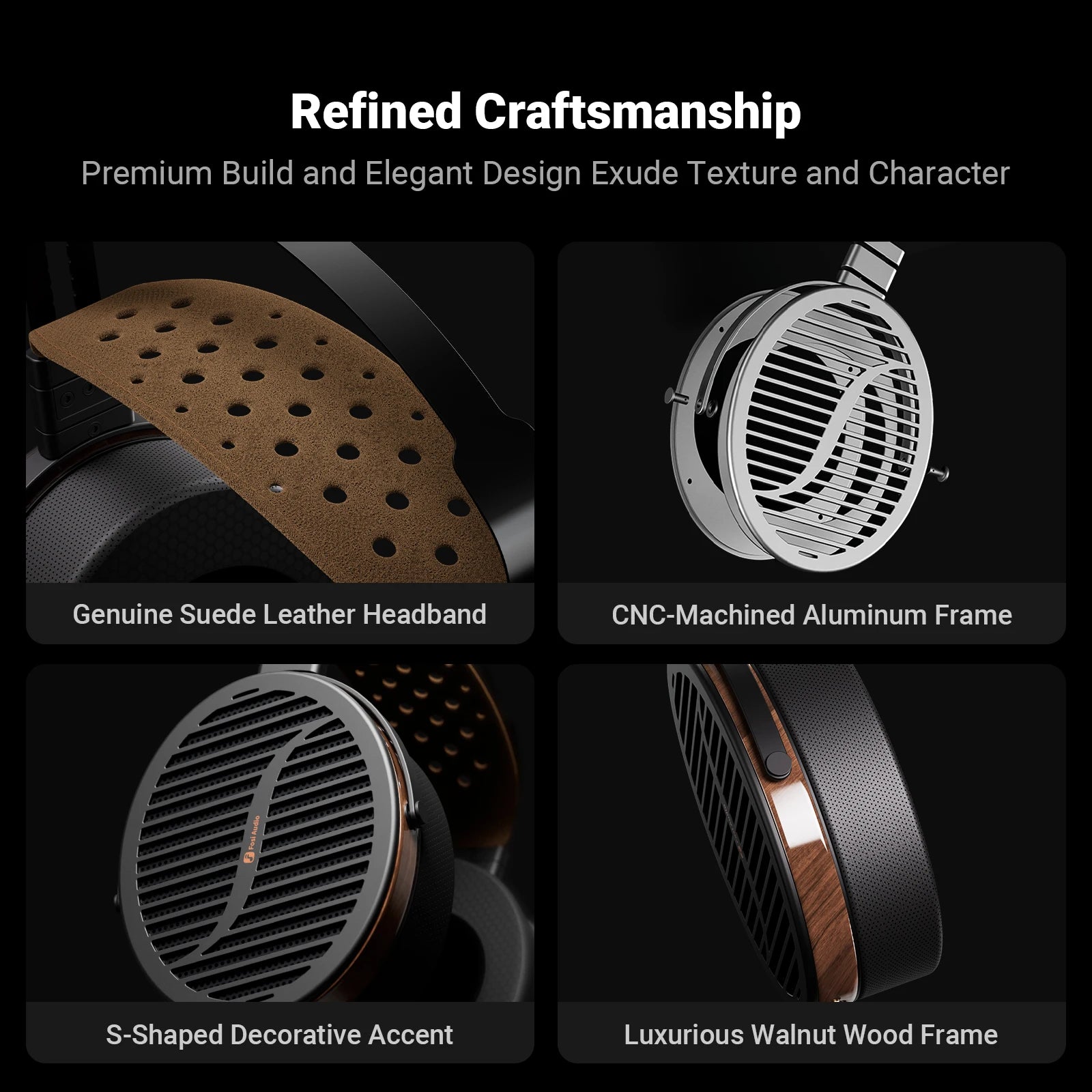 Fosi Audio i5 Open-Back Planar Magnetic Headphones