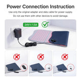 Upgraded Hello Face L7 Large Red Light Therapy Mat 792pcs LEDs 660 & 850nm Infrared Light Therapy Pad For Full Body Pain Relief