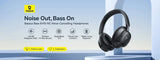 Baseus GH02 Gaming Wireless Headphone with Mic Over-Ear Headphones Bluetooth 5.3 40mm Driver 2.4G/Wireless/Cable RGB Headsets