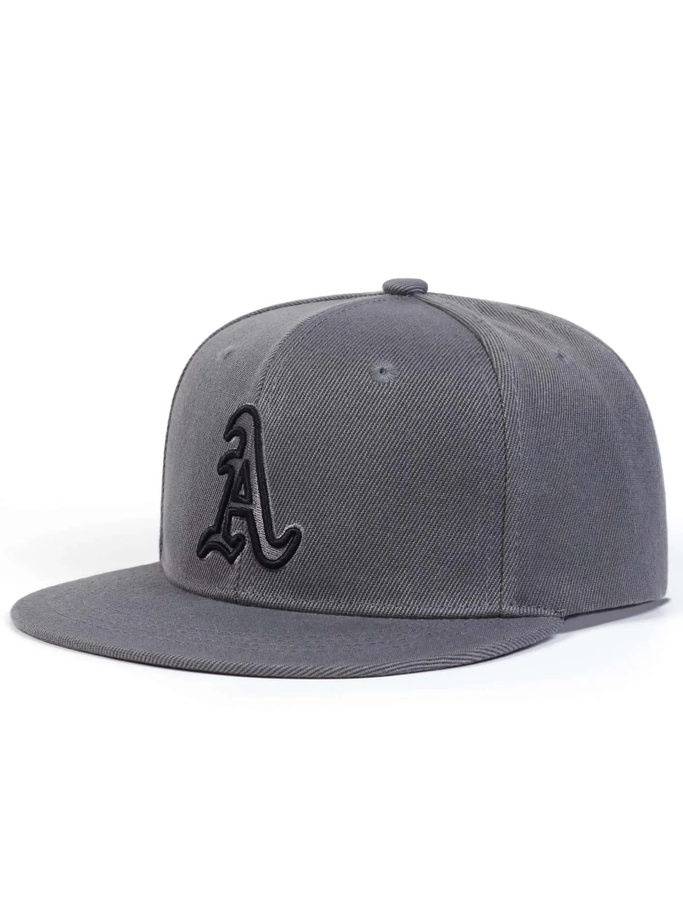 Letter Embroidered Hip Hop Cap – Unisex Street Style