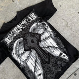 Y2K Gothic Oversized Graphic Tee