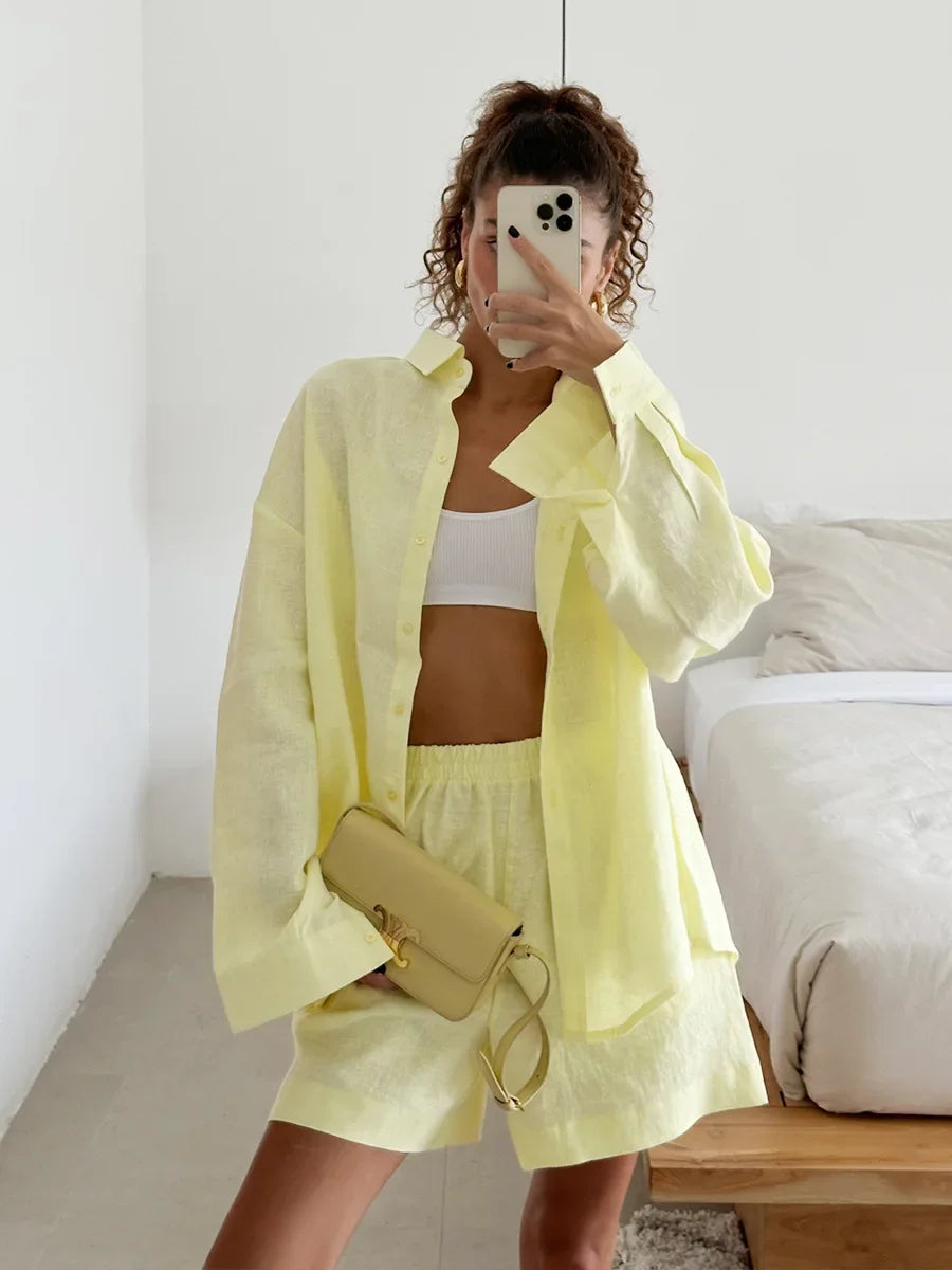 Women’s 100% Cotton Cozy Lounge Set