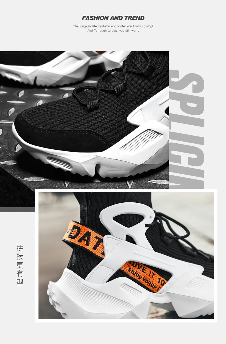 High-Top Breathable Sport Sneakers