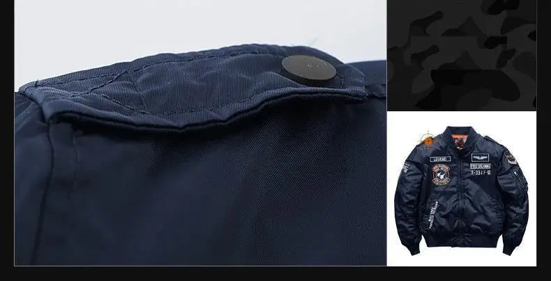 Men’s Ma-1 Aviator Bomber Jacket