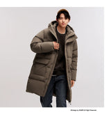 Semir Men's Premium Long Down Jacket | Waterproof