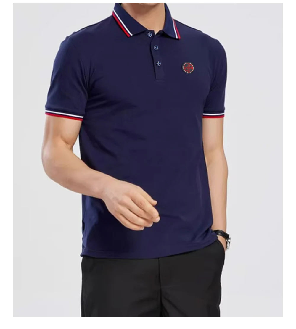Men's Classic Cotton Polo Shirt – Refined Casual Style