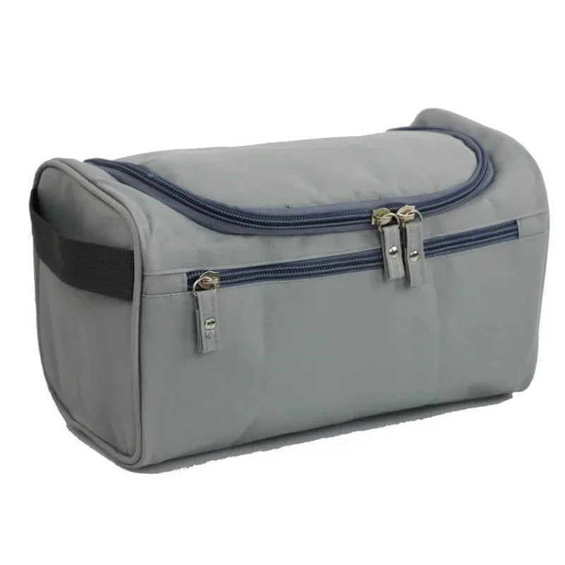 Portable Makeup Bag Unisex Capacity Waterproof Cosmetic Organizer Toiletry Hanging Case Pouch for Women Men Wash Shaving Make Up