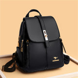 Luxury Vintage Leather Backpack