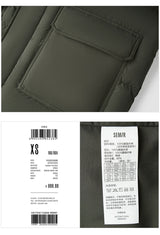 Semir Men's Premium Long Down Jacket | Waterproof