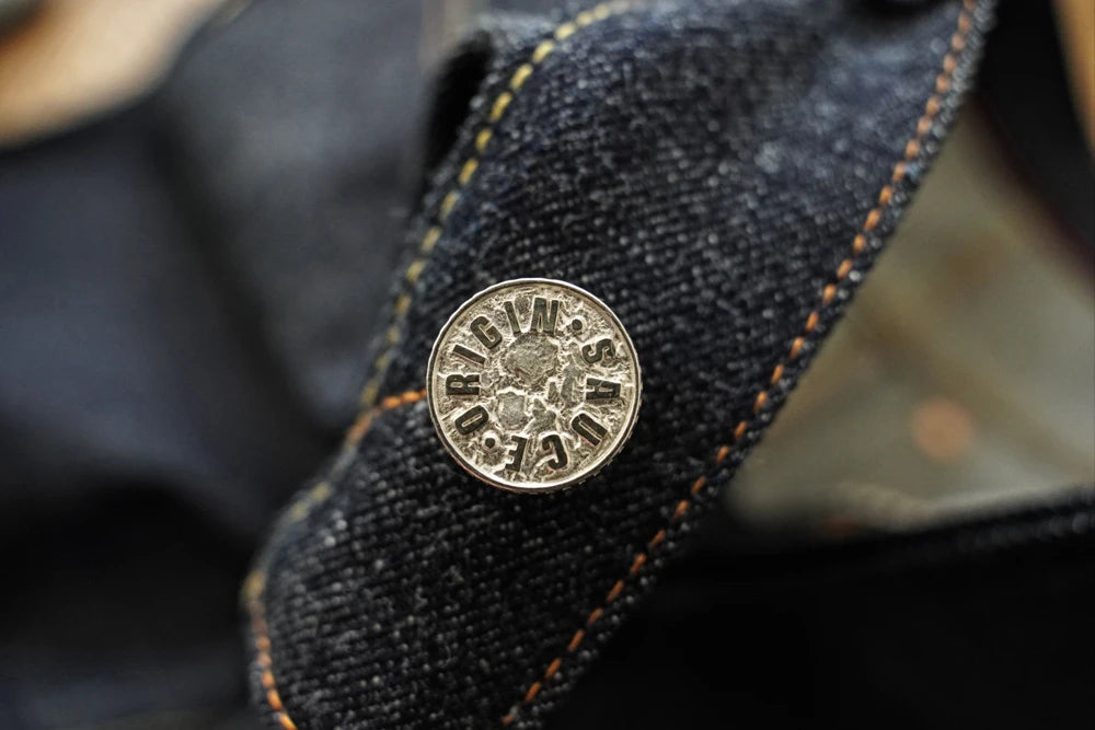 Sauce Origin 1A915-AG Men's Selvedge Denim Jeans | 15 oz Taper Fit