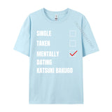 Funny Bakugo "Mentally Dating" T-Shirt