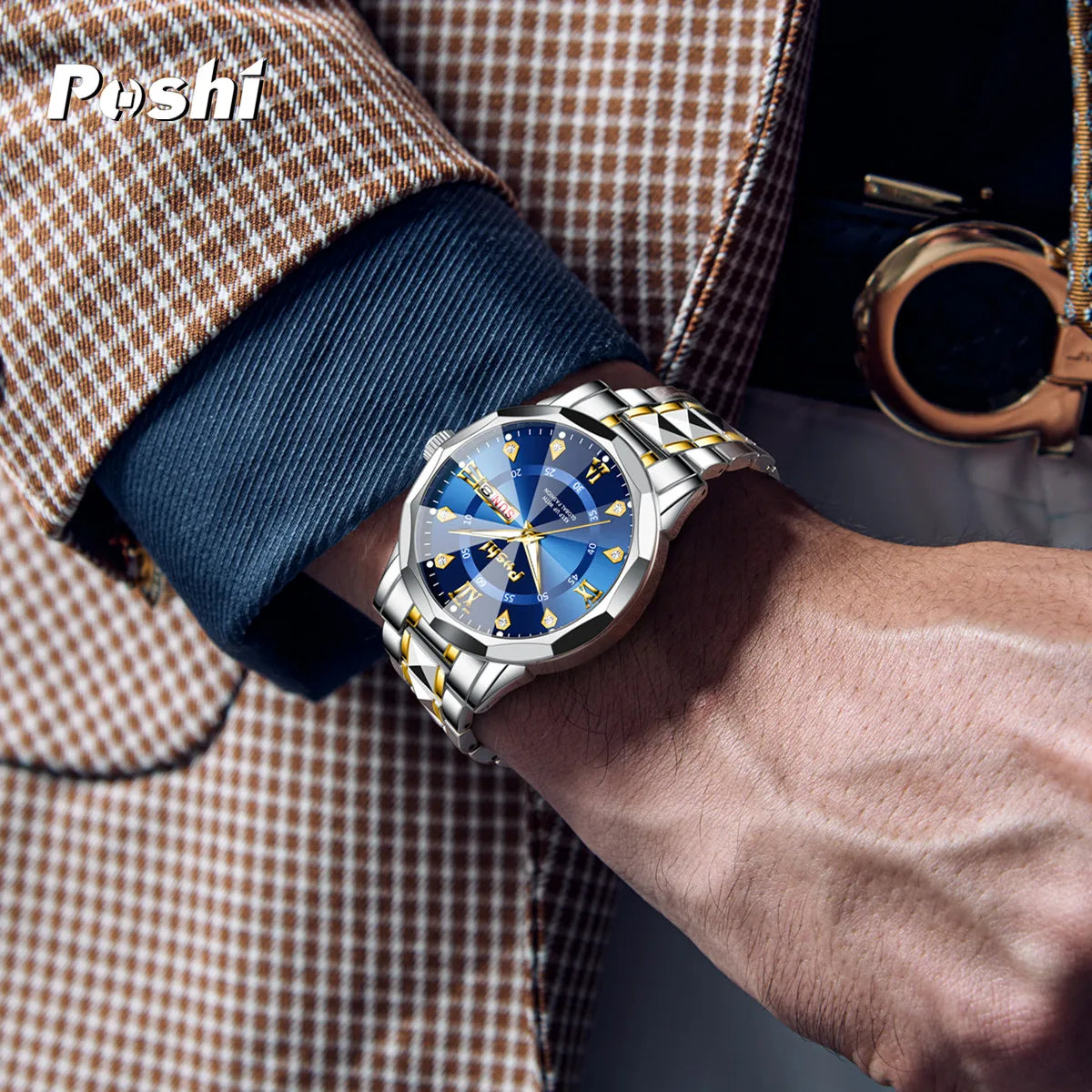 Men’s Dual Calendar Business Watch