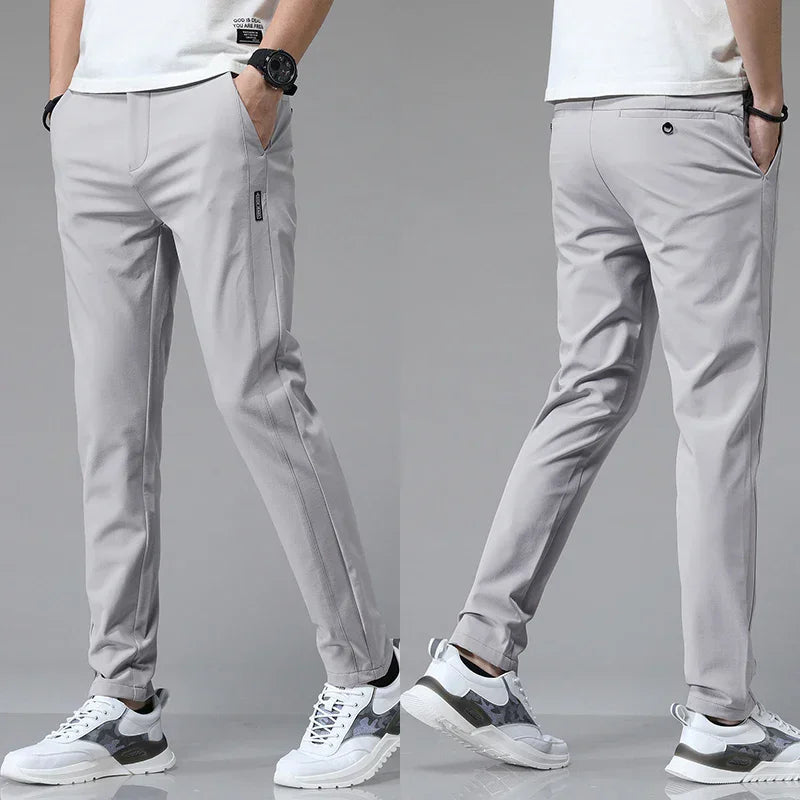 Men's Lightweight Stretch Slim-Fit Pants