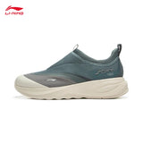 LI-NING SOFT GO 2 Men's Walking Shoes Slip-on Soft Thick Heel Comfortable Wearable Sports Casual Shoes AGLV005