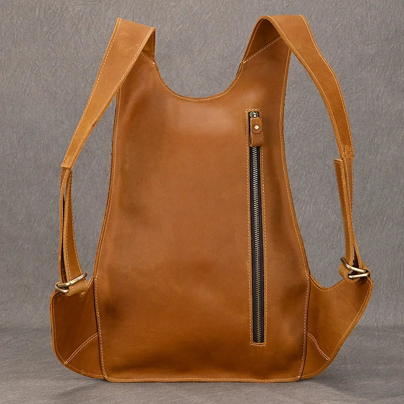Men Women Backpack Bag Anti Theft Backpack Crazy Horse Leather School Backpack Travel Shcool Bag Mochila Escolar Safety