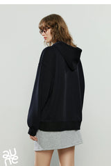Women's Embroidered Relaxed-Fit Hoodie